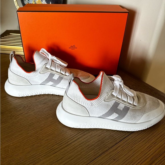Hermes Handbags - Hermes Crew Sneakers Size 37 Preloved